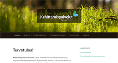 Desktop Screenshot of kehittamispalvelut.fi