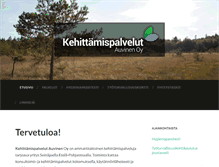 Tablet Screenshot of kehittamispalvelut.fi